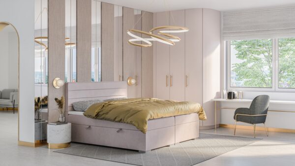 Benetti kontinentaalvoodi pesukastiga - Image 3