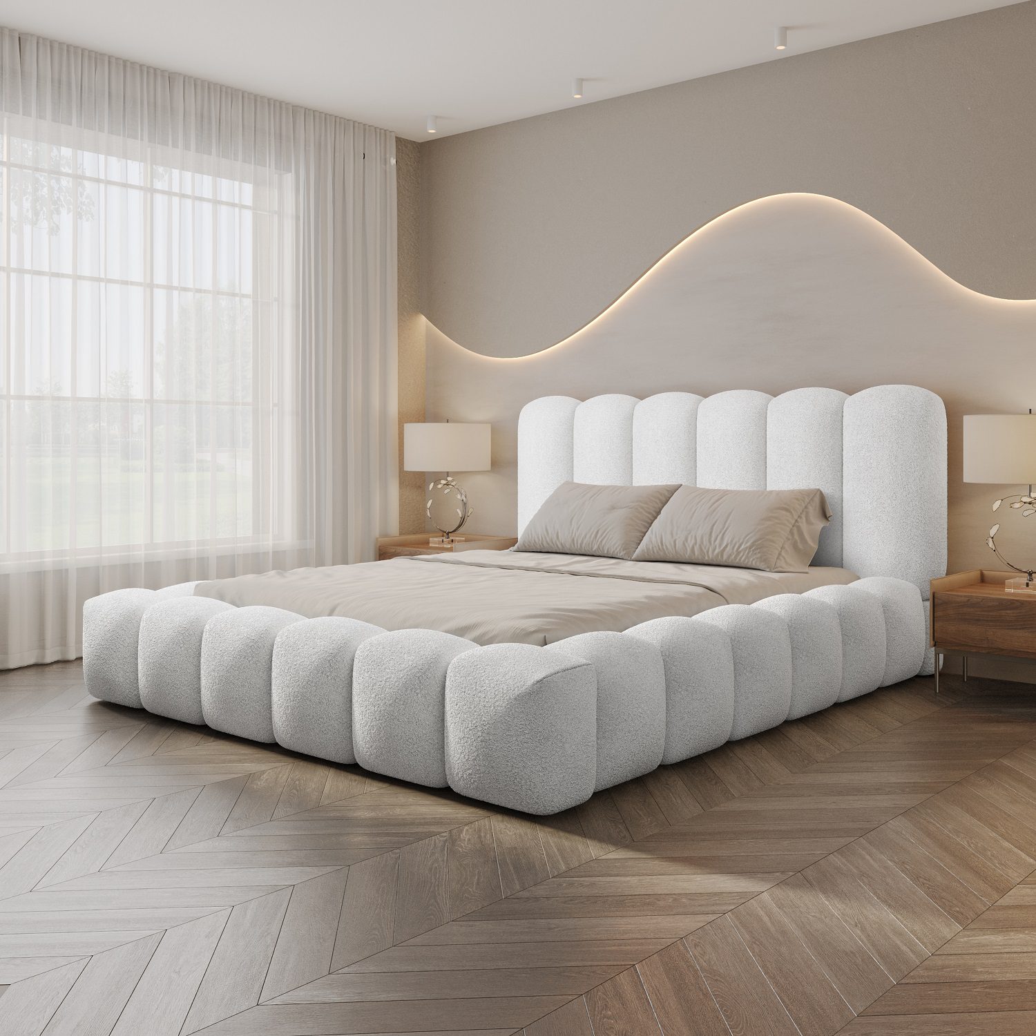 Miami кровать с ящиком для белья — изображение 4