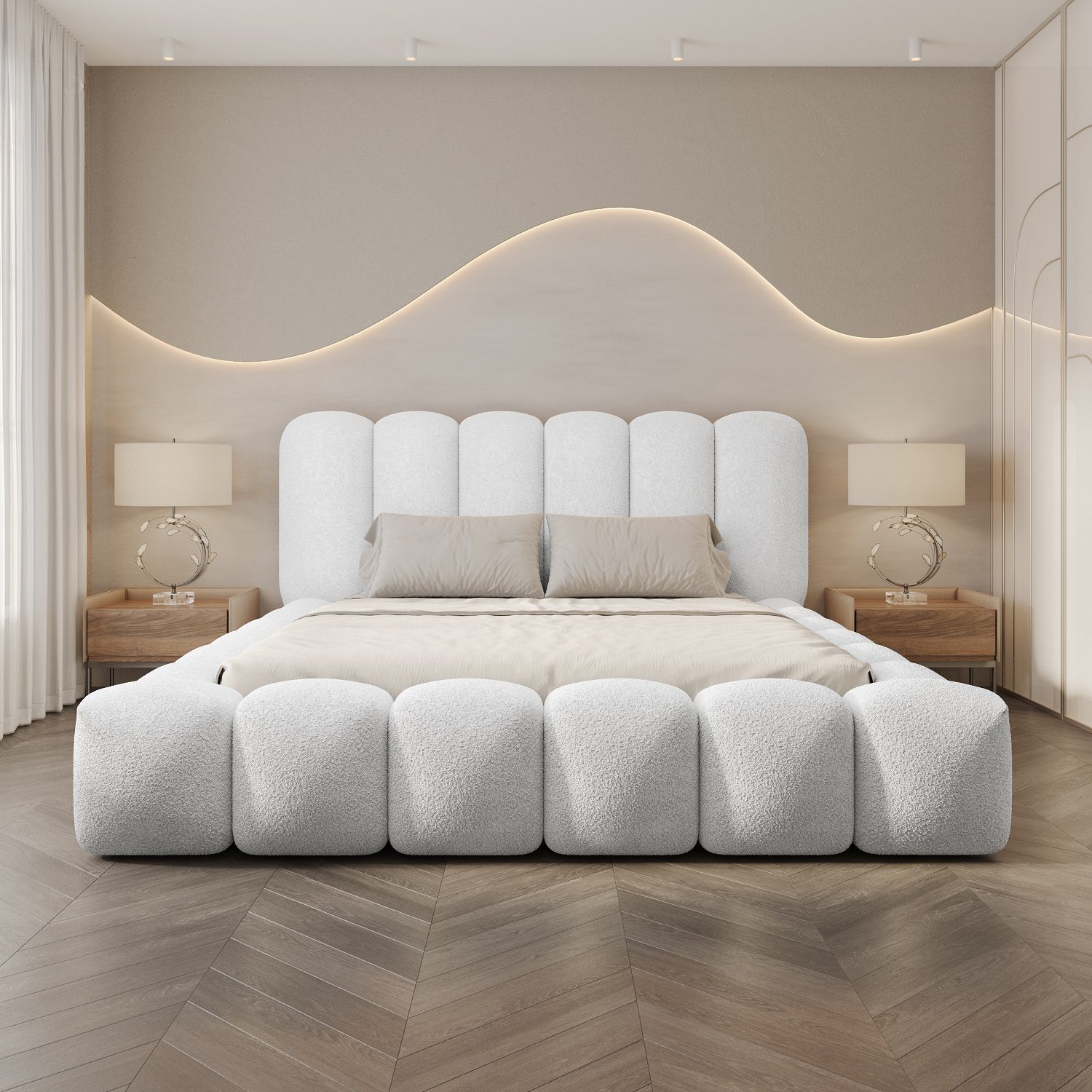 Miami кровать с ящиком для белья — изображение 3