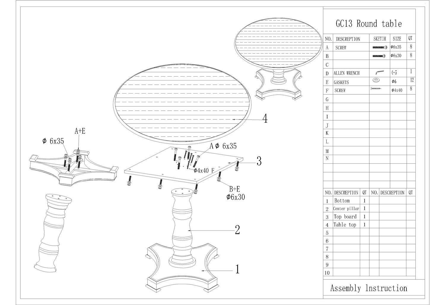Dijon DI13 söögilaud - Image 6