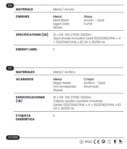 Lera подвесной светильник — изображение 9