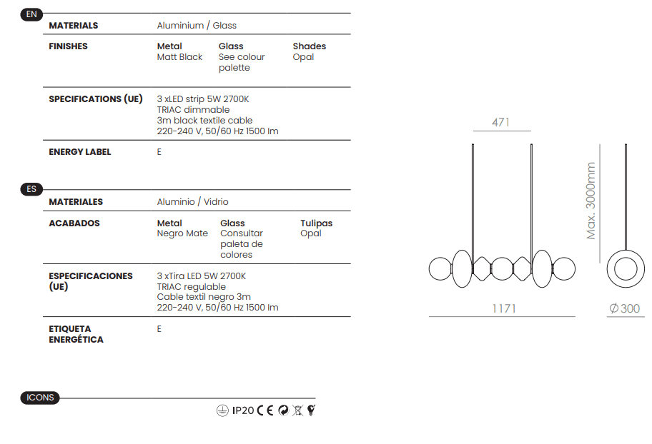 Mapi подвесной светильник — изображение 5