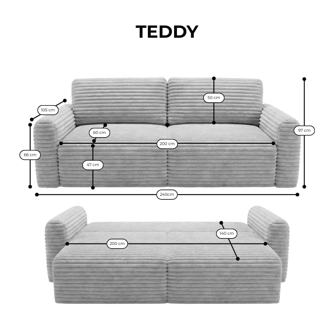 Teddy diivanvoodi - Image 9