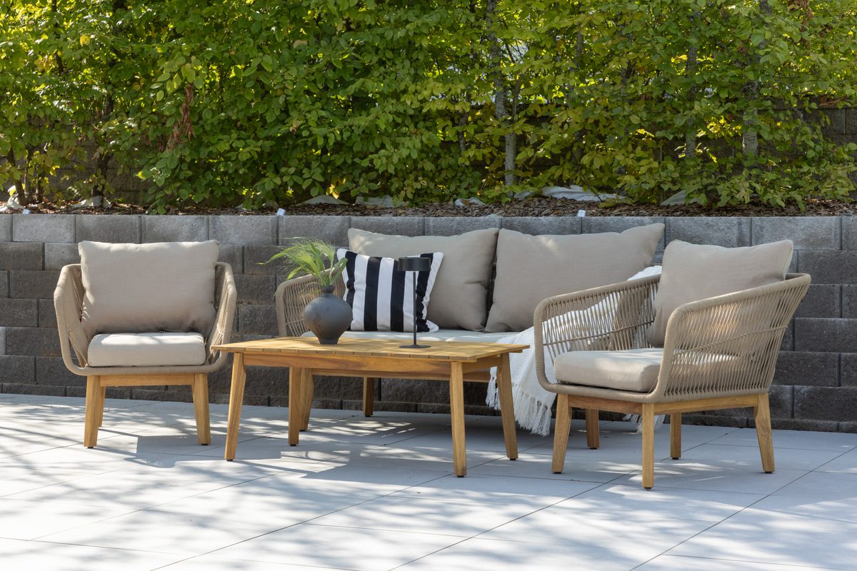 Chania aiamööbli komplekt beež